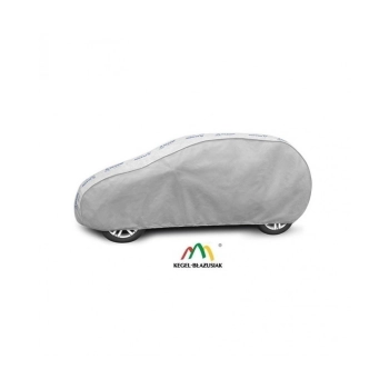 Wodoodporny nieprzemakalny pokrowiec plandeka na samochód Basic Garage M1 (hatchback) 356-380 cm